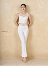 [LUX03C] Set Ống Loe Jacquard Lace