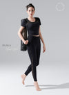 [LUX70] Short Sleeve Set Jacquard Lace
