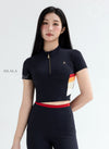 [ALUX71] Áo Zipper Short Sleeve