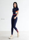 [ALUX72] Áo Zipper Short Sleeve