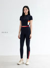 [ALUX71] Áo Zipper Short Sleeve